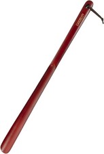 Luxdecor Long Handled Wooden Shoehorns-24in Wooden Long Handle Shoe Horn for Sei