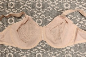 New Wacoal Visual Effects Minimizer Bra - Size 40DDD - Sand - # 857210