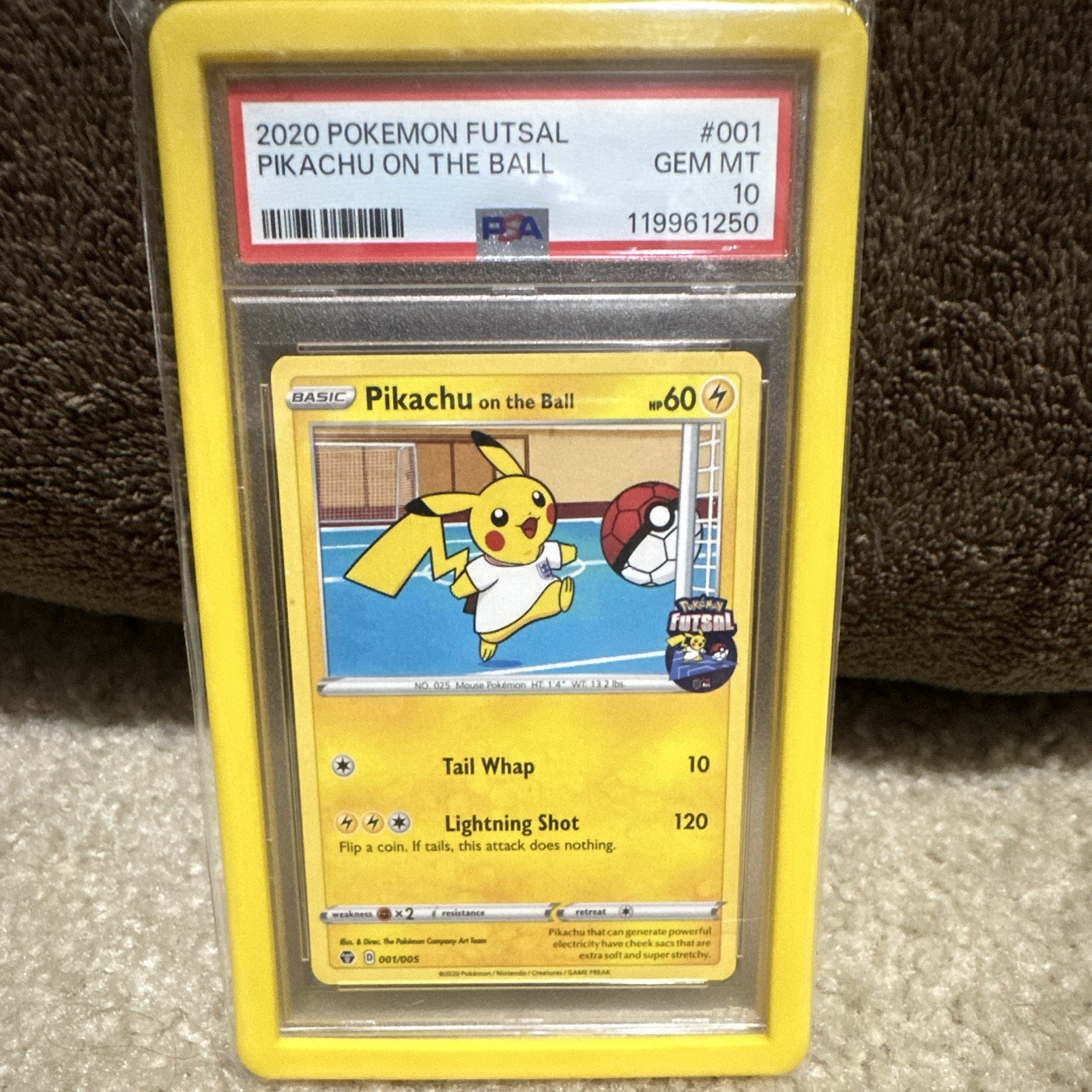 Pikachu on the Ball 2020 Futsal #001 Base Price Guide - Sports
