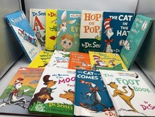 THE CAT IN THE HAT l Hardcover Picture Book Dr. Seuss MIXED LOT OF 15 BOOKS