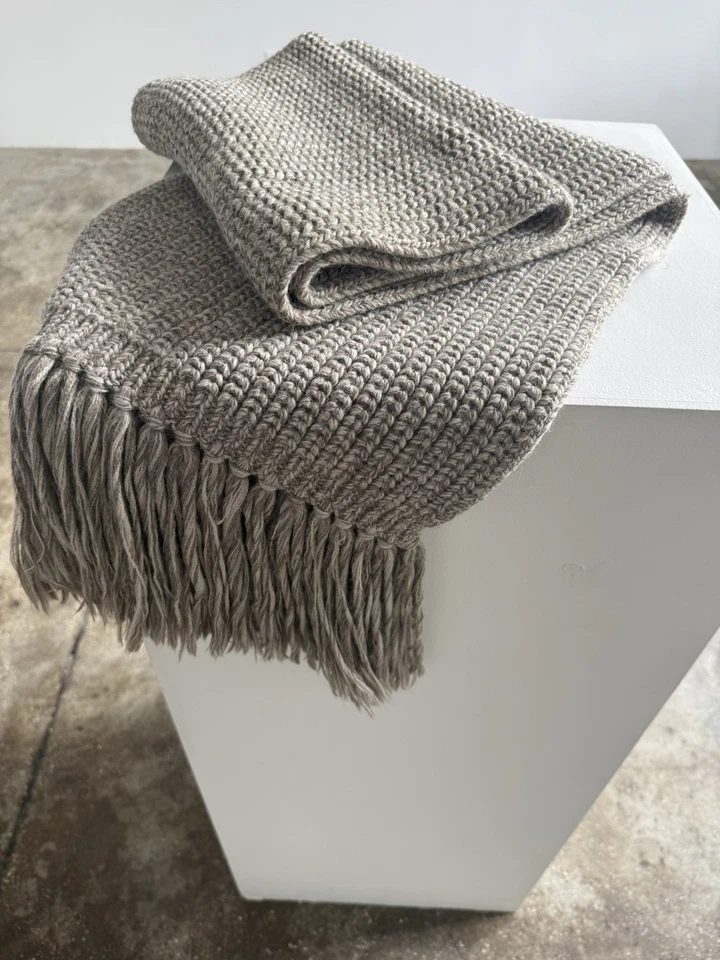 Chloe 超大围巾 羊驼羊毛 意大利制造 女式围巾 正品 — 第 2/3 张图片