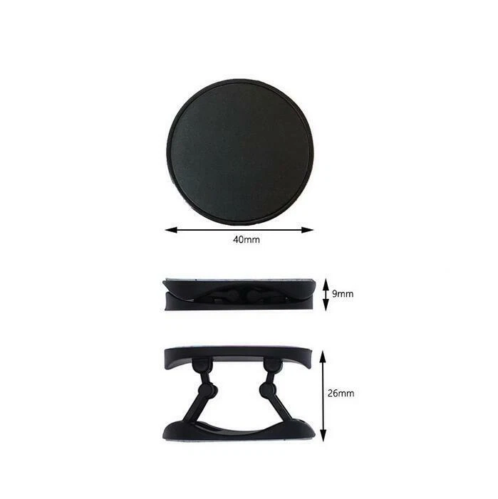 lot 10 cell phone holder finger ring pattern stand car mounts for iphone Samsung - Image 3 of 4