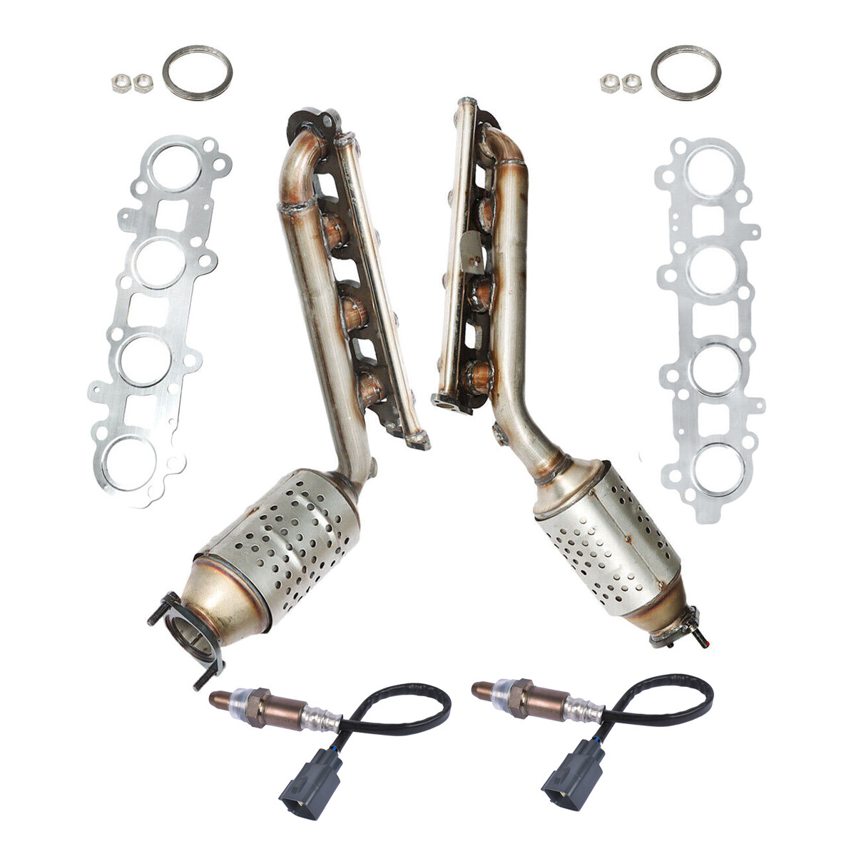 Catalytic Converter Sensor Kit For Toyota Lexus GX470 4.7L 1714050060