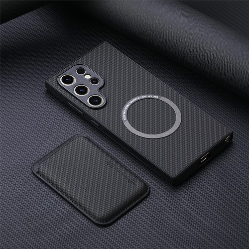 Para Samsung Galaxy S23 S24 S25 Ultra Cuero Mag Seguro Estuche Cubierta Billetera Soporte - Imagen 14 de 17