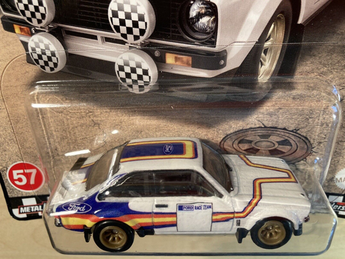 Hot wheels new on card Boulevard '78 Ford Escort RS1800 Mk2 on Real Riders - Picture 3 of 5