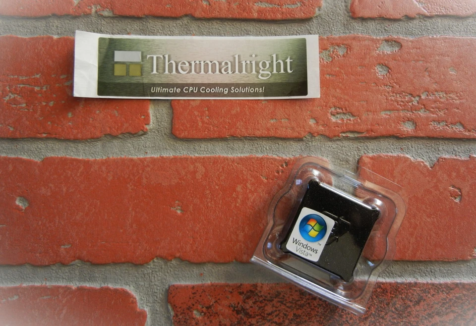 THERMALRIGHT XP 90 PC Case badge FOR GEEKS Intel CORE 2 DUO E7200 2.53/3m/1066 - Image 2 of 4