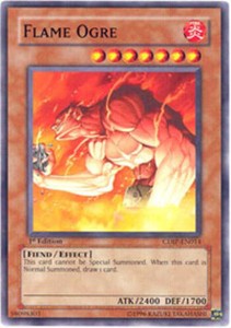Flame Ogre - CDIP-EN014 - Common - 1st Edition x3 - Lightly Played