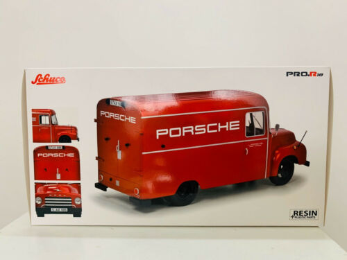 Schuco 450017900 Opel Blitz 1.75t Porsche Dark Red 1:18 Resin New Original Box - Imagen 2 de 8
