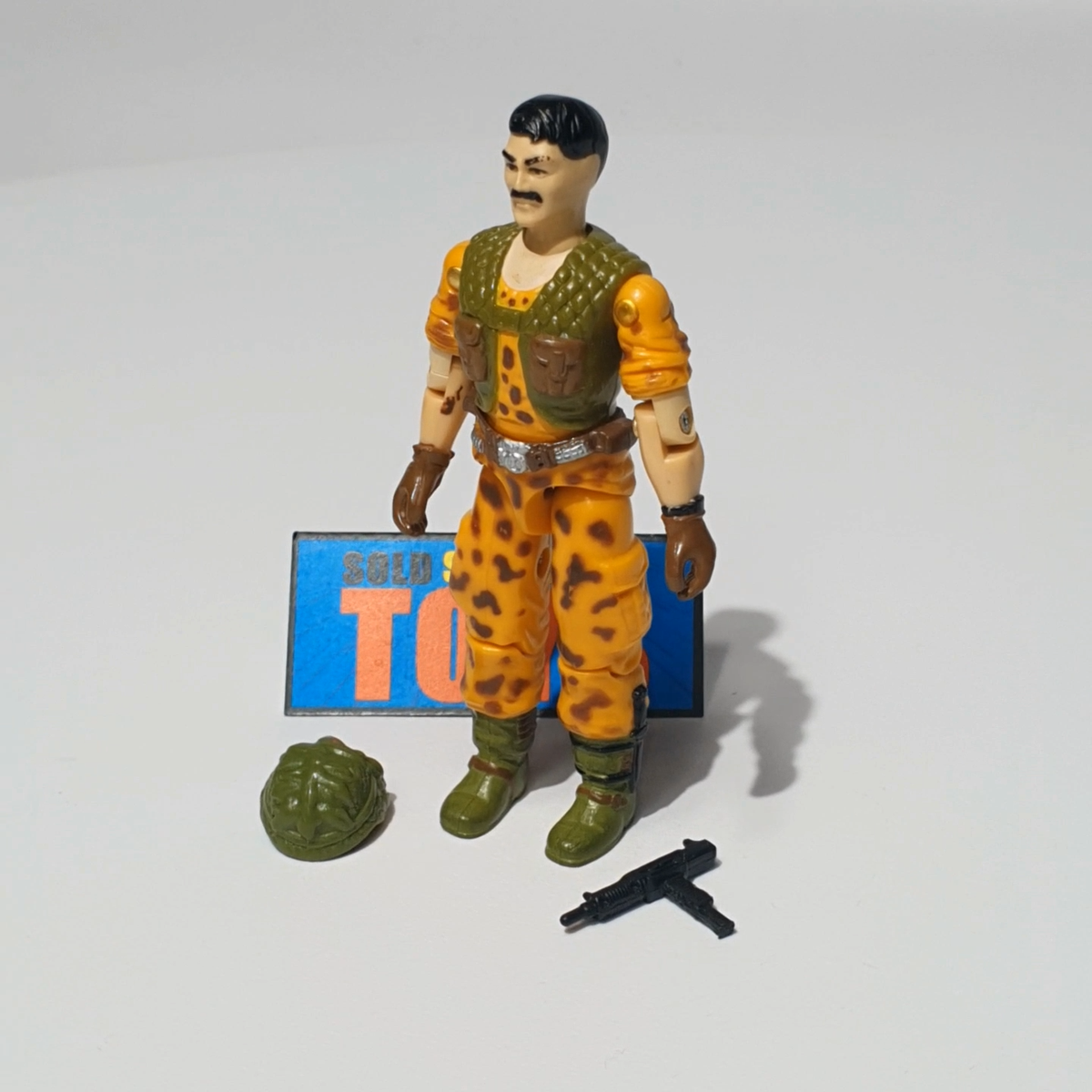 Vtg GI Joe Special Missions Brazil CLAYMORE figure B v1 original