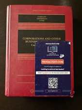 Corporations and Other Business Associations: Cases and Materials Connec - GOOD