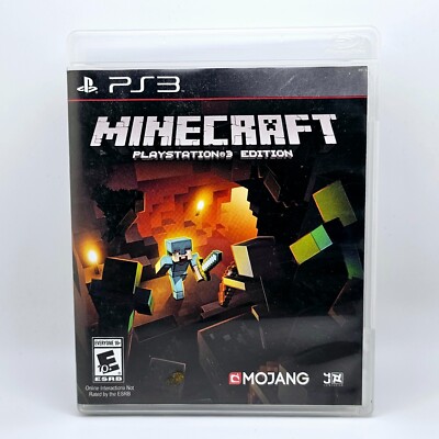 Minecraft (PlayStation 3, 2014) FREE SHIPPING/ Tested and working