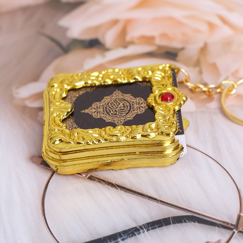 Muslim Islamic Mini Keychains Key Rings For Koran Ark Quran Book Can ...