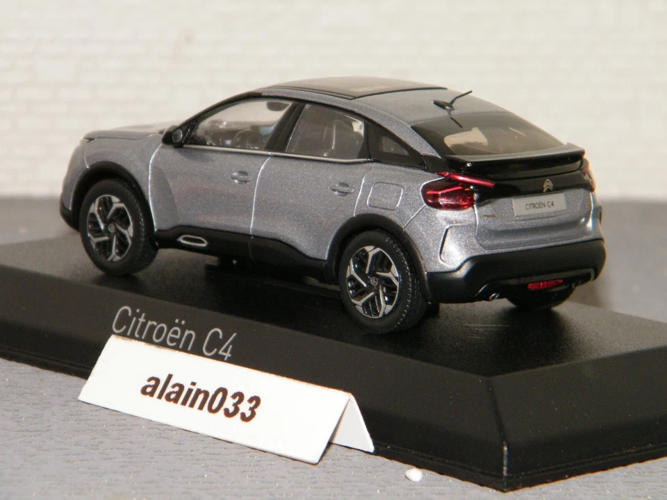 CITROËN C4 2020 Steel Grey NOREV 1/43 Ref 155447 - Photo 3/4