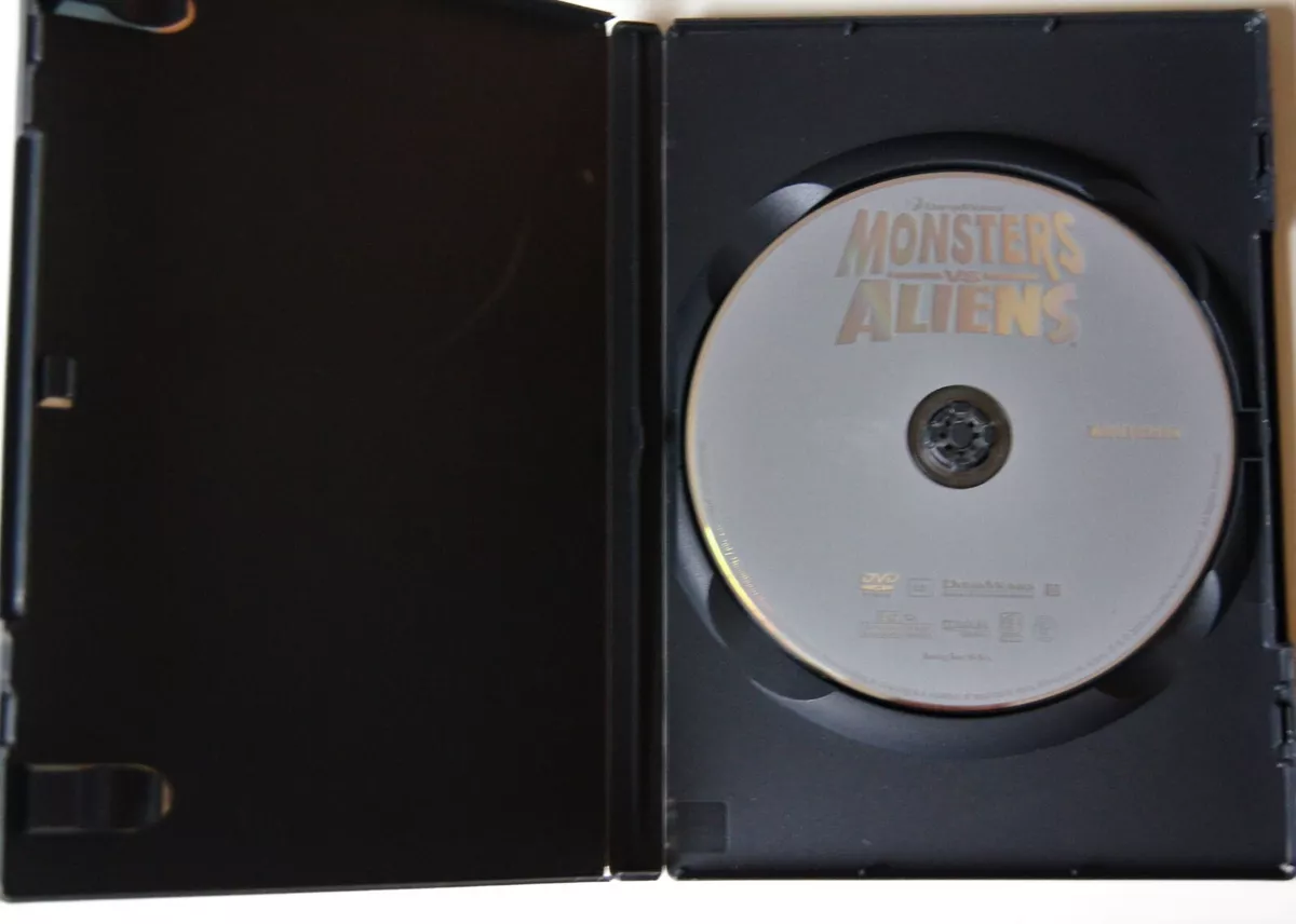 MONSTERS VS ALIENS DVD AND BACKER ONLY NO CASE DREAMWORKS