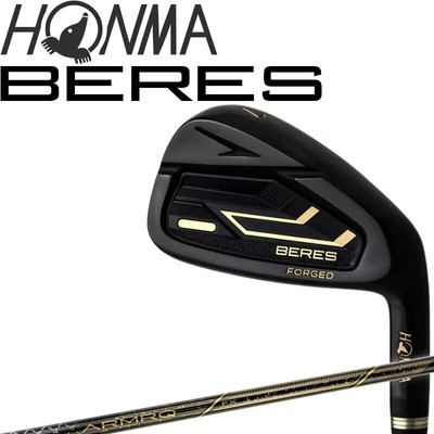 NEW HONMA Golf BERES 09 BLACK 2024 Iron Wedge #Sw(1Club) ARMAQ FX Flex SR