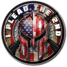 2nd Amendment Molon Labe Decal Bumper Sticker Window Car Truck Auto Laptop Yeti