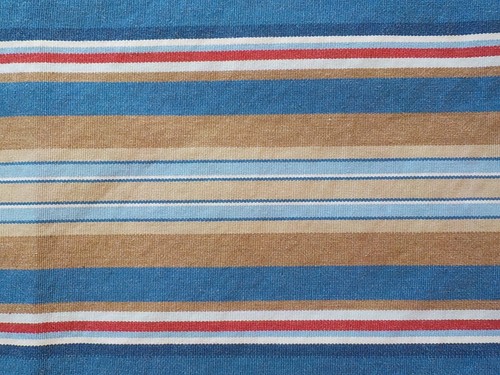 Tablecloth Made in Portugal Blue Nautical Stripe