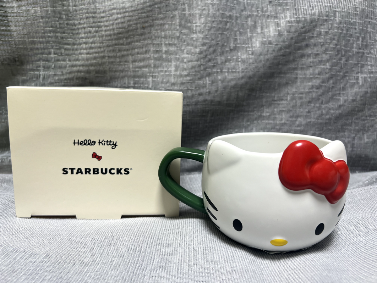Hello Kitty スターバックス マグカップ Say 'hello' to the season's cutest new collaboration with