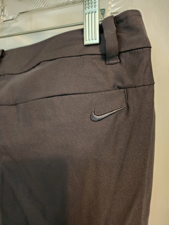 Nike Womens Slim-Fit Dri-Fit Black Golf Pant Size 4 - Image 4 of 4
