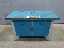 Wooden Workbench Workbench Work Table Packing Table Retro Vintage Loft Design 35325