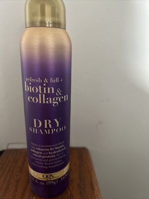 Ogx Refresh & Full + Biotin Collagen Dry Shampoo 200mL New Ships Free