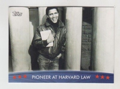 Obama Rookie Card U.S. President Barack Obama 2008 TOPPS