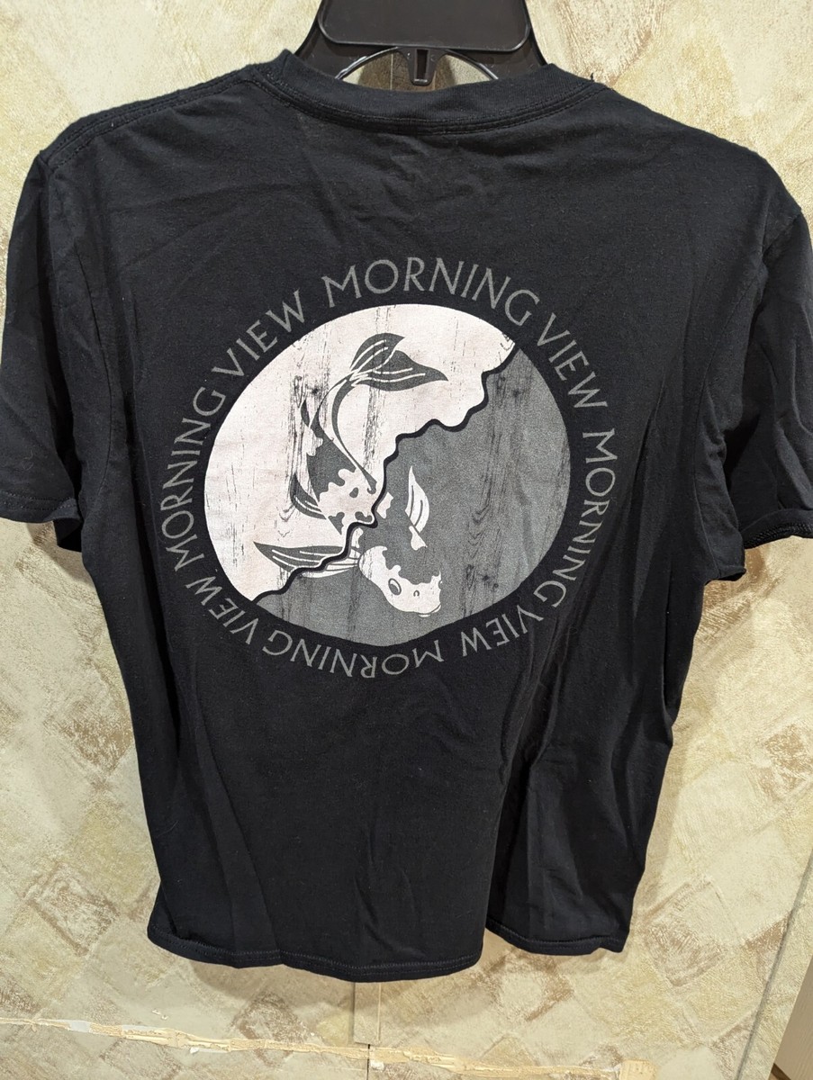 Rare Incubus Shirt Mens Medium Koi Fish Morning View Rock