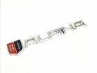 Zinc Alloy Silver ALPINA Emblem; Badge Side Logo; Bodywork Sticker
