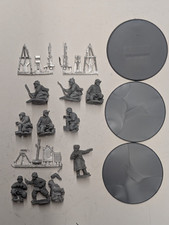 German Veteran Infantry Heavy Weapons Platoon Bolt Action Resin WWII Warlord