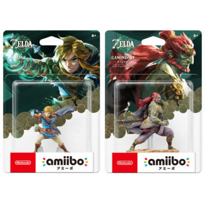Nintendo amiibo Link & Ganondorf Set Tears of the Kingdom The