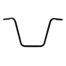 Black 16" Rise Ape Hanger 1" Handlebar Fit For Harley Softail Dyna Sportster XL