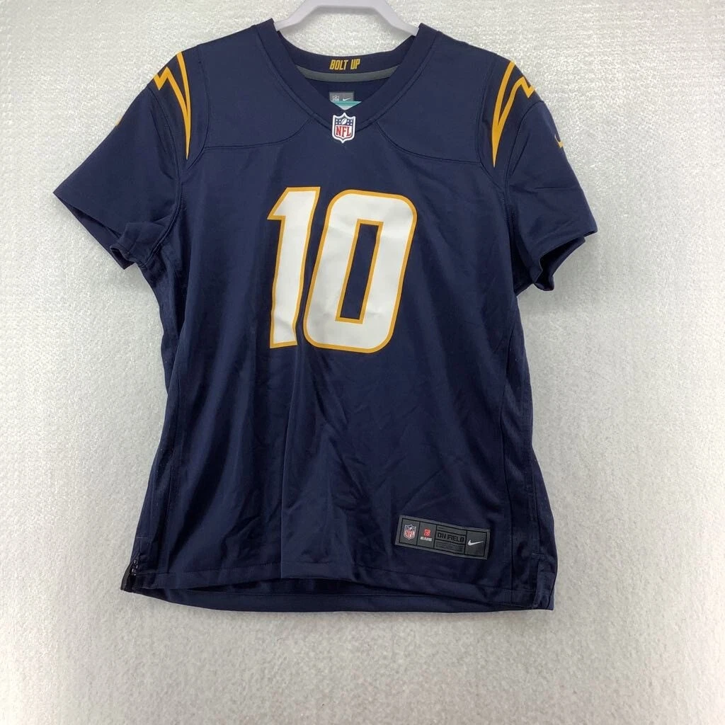 Authentic Nike On Field Chargers Justin Herbert Jersey XL for Sale