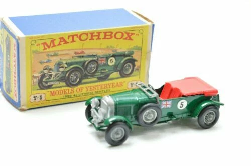 Matchbox Models of Yesteryear Bentley Vintage Manufacture Diecast Cars, Trucks & Vans