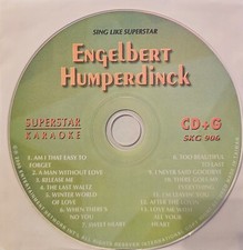 906   ENGELBERT HUMPERDINCK    SUPERSTAR KARAOKE CDG DISC