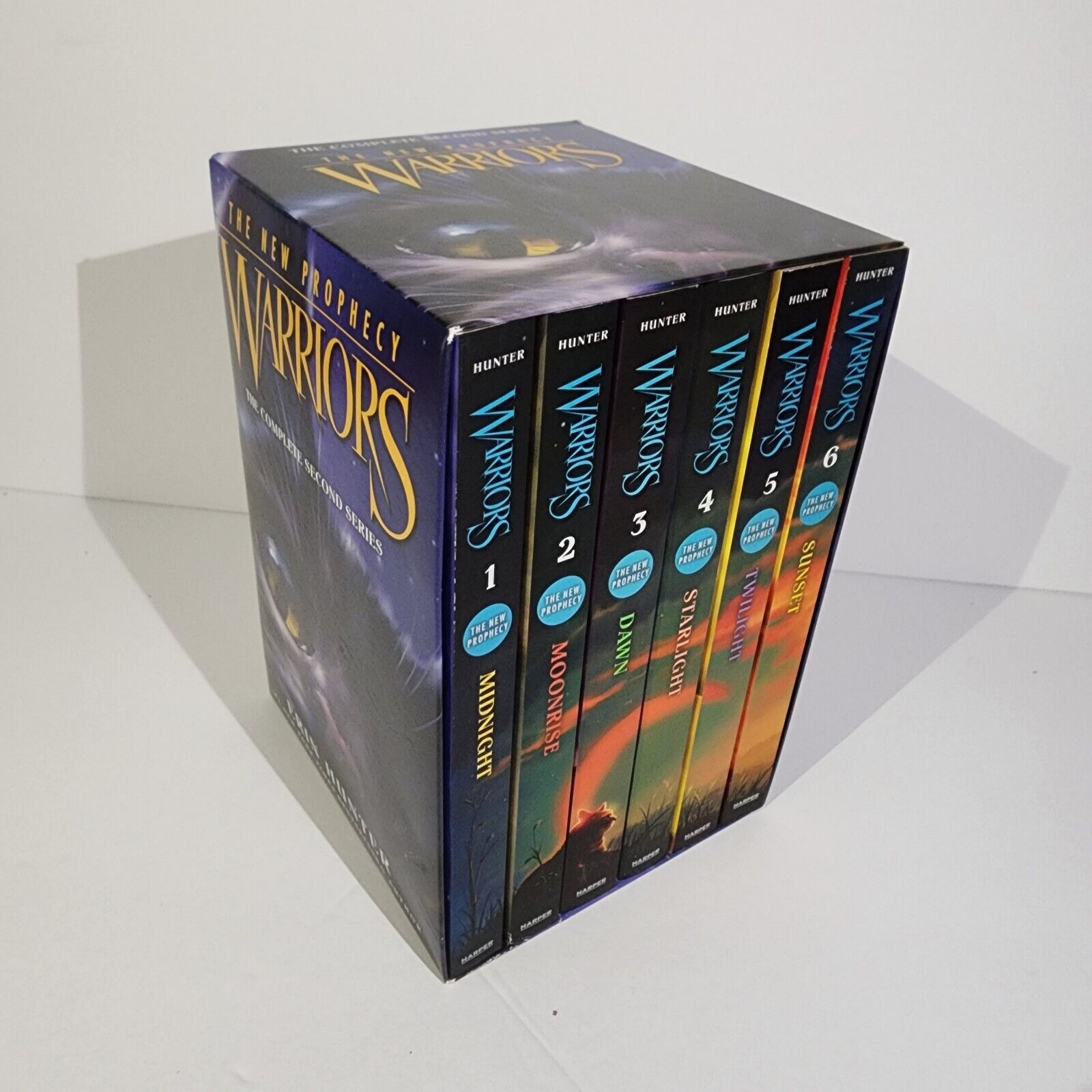  Warriors: The New Prophecy Box Set: Volumes 1 to 6: The  Complete Second Series: 9780062367150: Hunter, Erin: Books