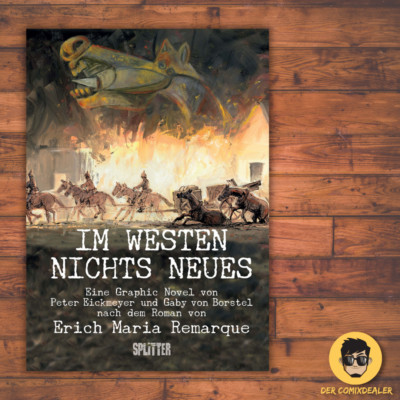 Im Westen nichts Neues / Splitter Peter / Eickmeyer / Graphic Novel / NEU
