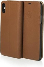 Mike Galeli Handmade Leather Phone Case for iPhone X & XS - Cappuccino Brown