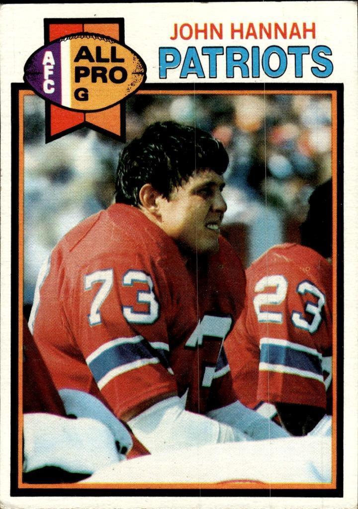 JOHN HANNAH 1979 Topps Football #485 BUY ANY 2 ITEMS FOR 50% OFF   B215R3S8P46