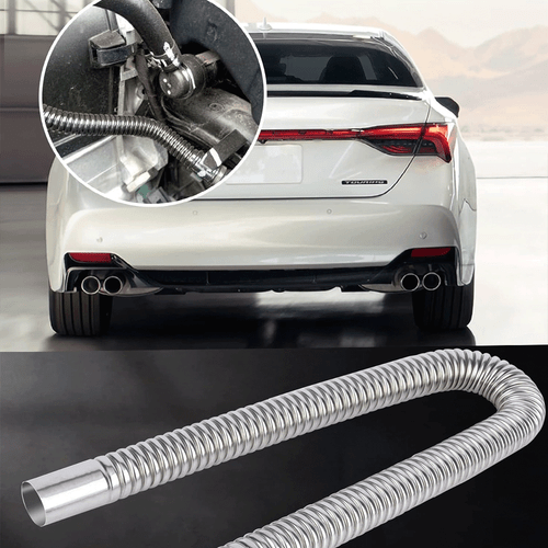 300cm Air Diesel Heater Parking Stainless Steel Exhaust Pipe Tube Gas 25mm - Picture 1 of 14