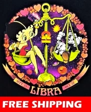 T-SHIRT-BETTY BOOP-ZODIAC-LIBRA