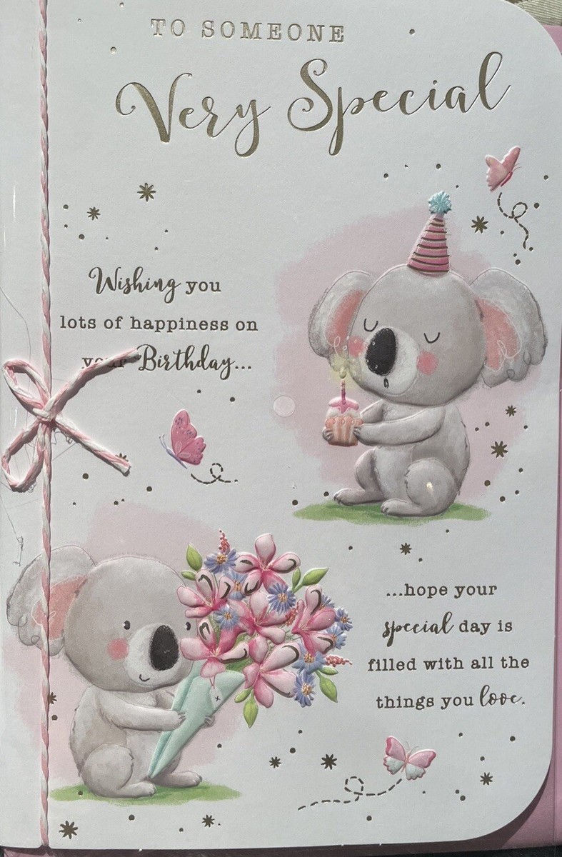 Birthday Cards For Someone Special Someone Special Card Etsy UK