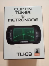 Boss TU-03 - Clip-On Tuner & Metronome
