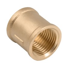 1/4" Brass Threaded Socket - PACK OF 10 - FREE Next-Day Delivery