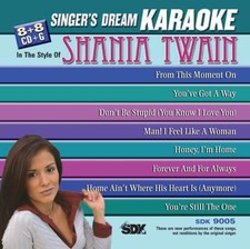 Shania Twain Karaoke CDG 