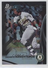 2017 Bowman Platinum Top Prospects Black 7/10 Lazaro Armenteros Lazarito z9n