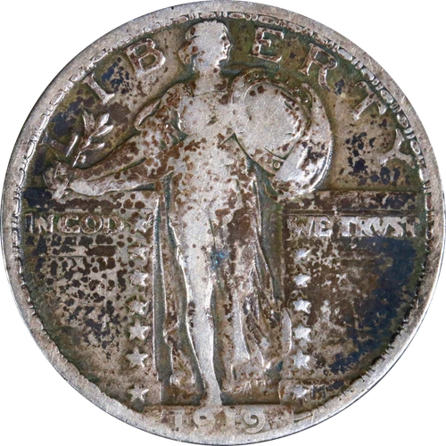 1919-P Standing Liberty Quarter