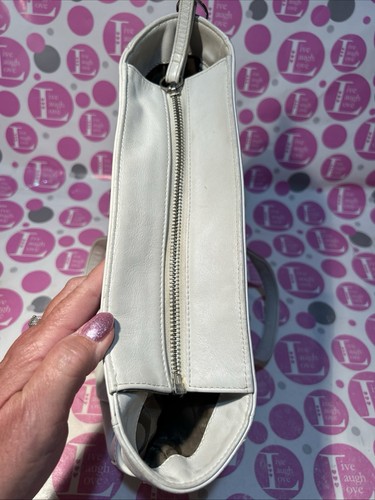 BORSA COACH BIANCA MULTICOLORE A POIS "EDIZIONE LIMITATA" BORSA TOTE BAG BORSA A TRACOLLA 9763 - Foto 2 di 19
