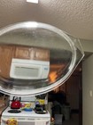 pyrex verde two oval divided dish with clear covers — photo 4