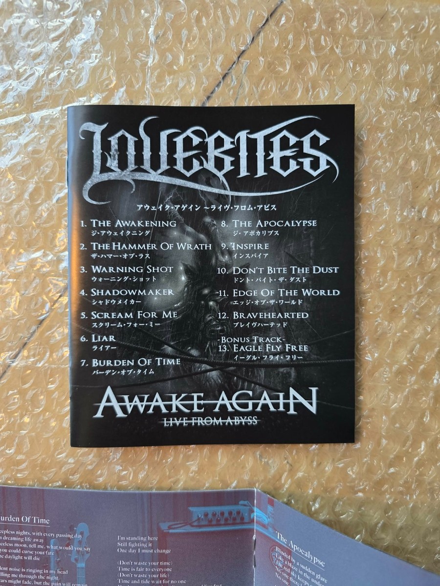 Lovebites blu-ray - Awake Again, Live From Abyss | eBay