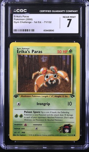 Erika's Paras (1st Edition) graded CGC 7 for sale on eBay